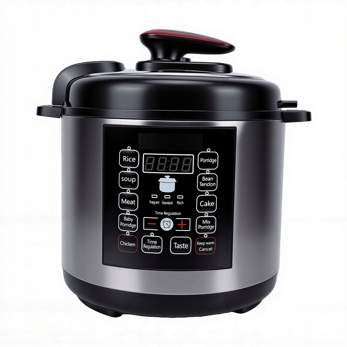 High Efficiency and High Safety 6-Liter TB Pressure Cooker