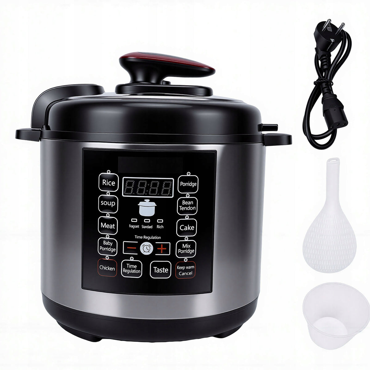 High Efficiency and High Safety Pressure Cooker 6L Multi FJ