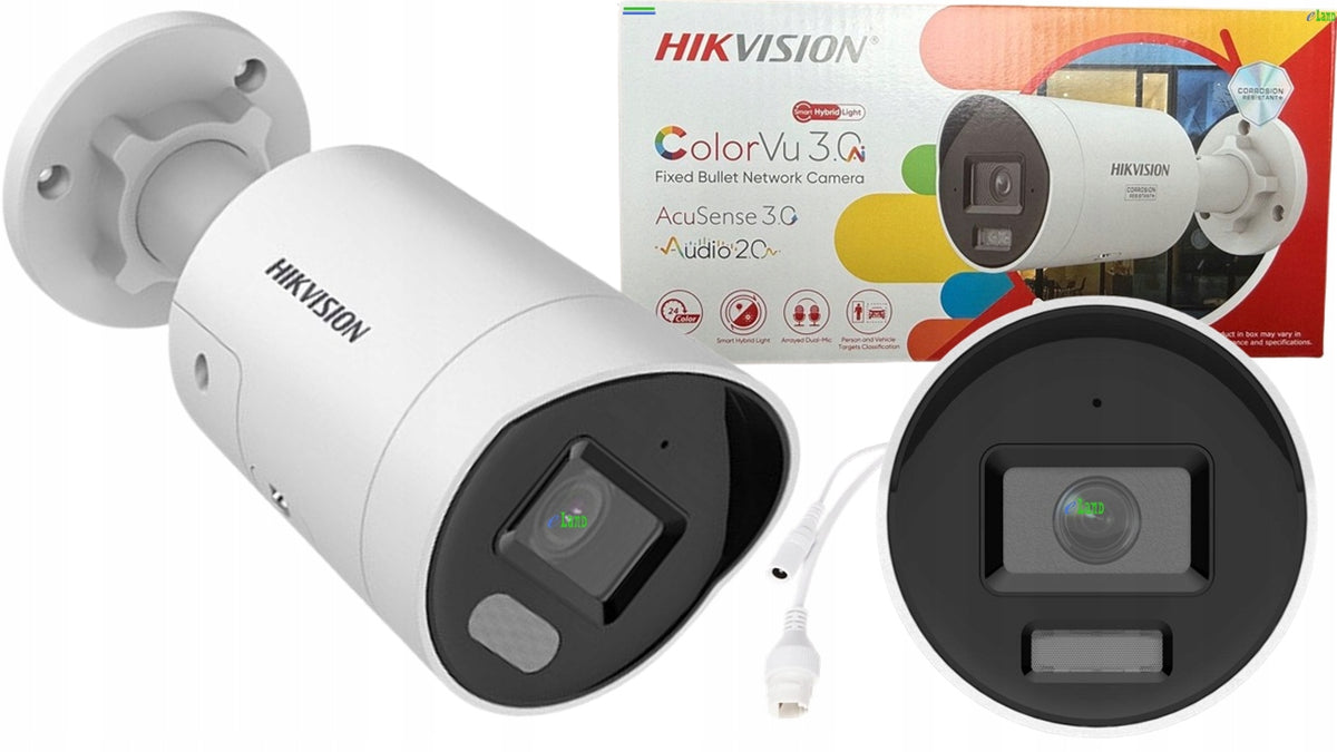 Hikvision DS-2CD2067G3-LIY IP camera 6MPx, 4mm, ColorVu3, Smart Light