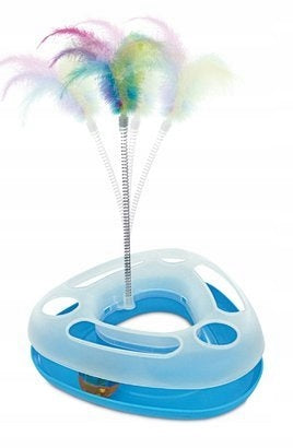 Hilton Push and Play Interactive Cat Toy