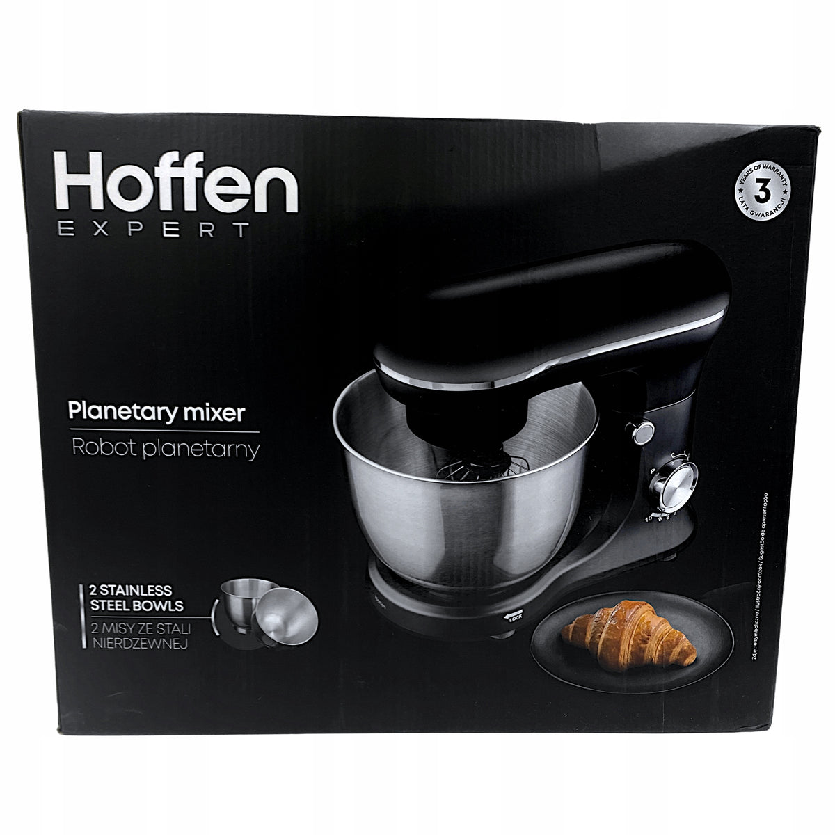 Hoffen Planetary robot 2 steel bowls 1300W Manufacturer code 5902983639169