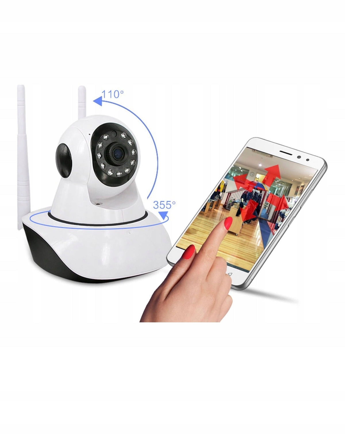 Home Life IP Camera BY-780S wifi IP Camera Packaging status original