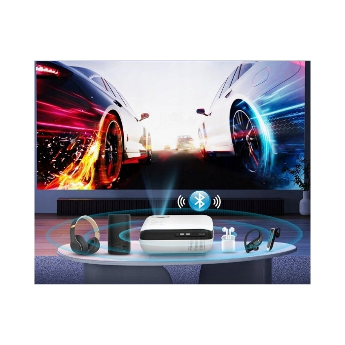 Home Theater Projector Hopvision H1 4K FHD 9500LM LED Bluetooth Remote Control HDMI Manufacturer code Projektor 4K Rzutnik 9500LM
