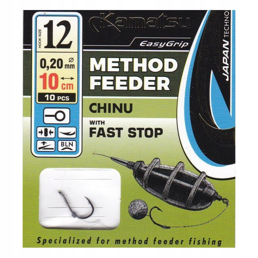 Hooks KAMATSU Method Feeder CHINU - STOPWATCH No. 12