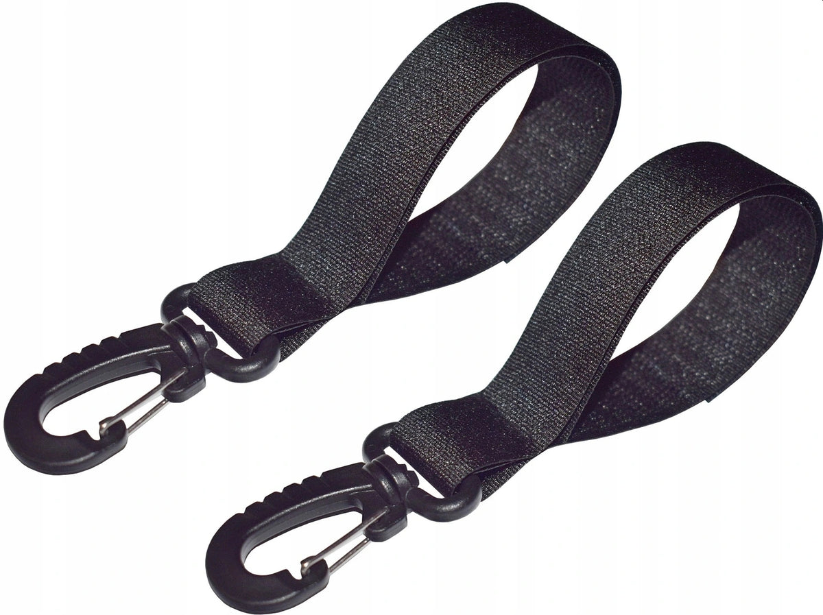 Hooks With Velcro for Stroller Bag - 2 Pieces
