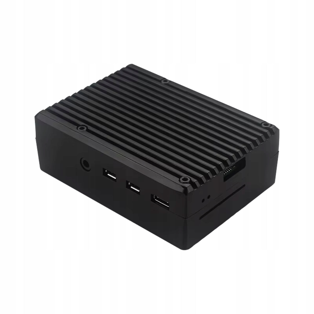 Housing For Raspberry Pi 4 Cooling Black Aluminum EAN (GTIN) 3439510506783