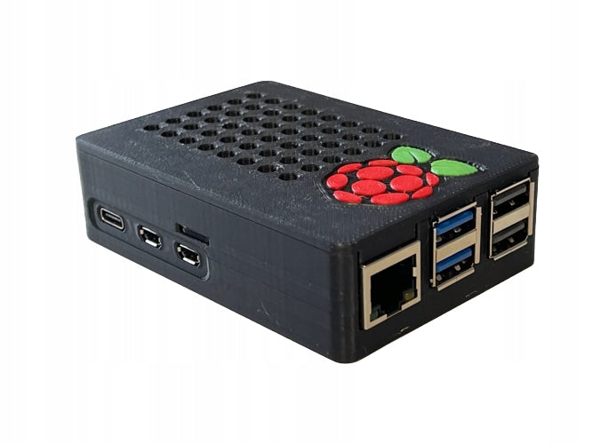 Housing for Raspberry Pi 5 with fan and copper heat sinks 8GB 4GB