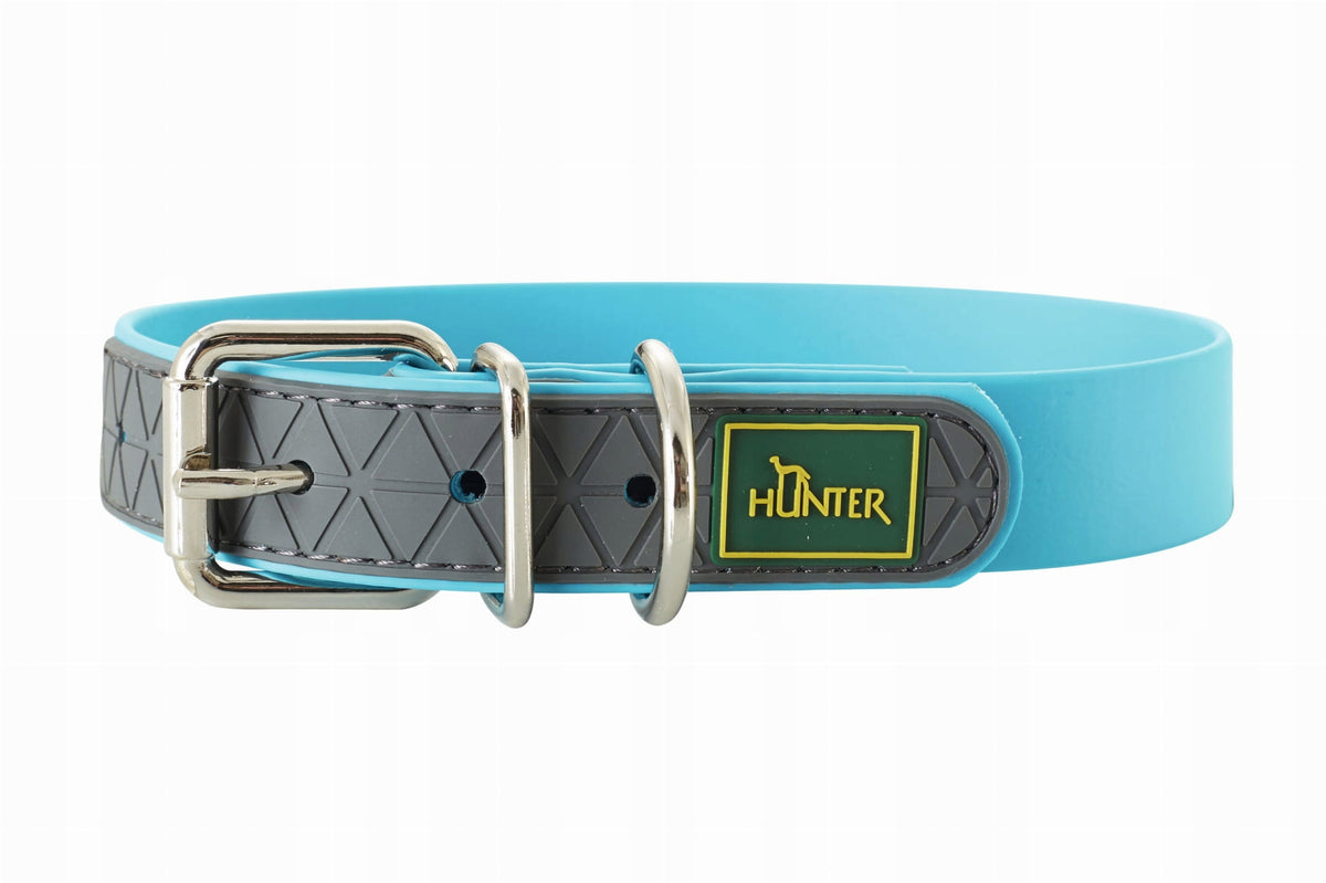 Hunter Dog collar Convenience 50 turquoise