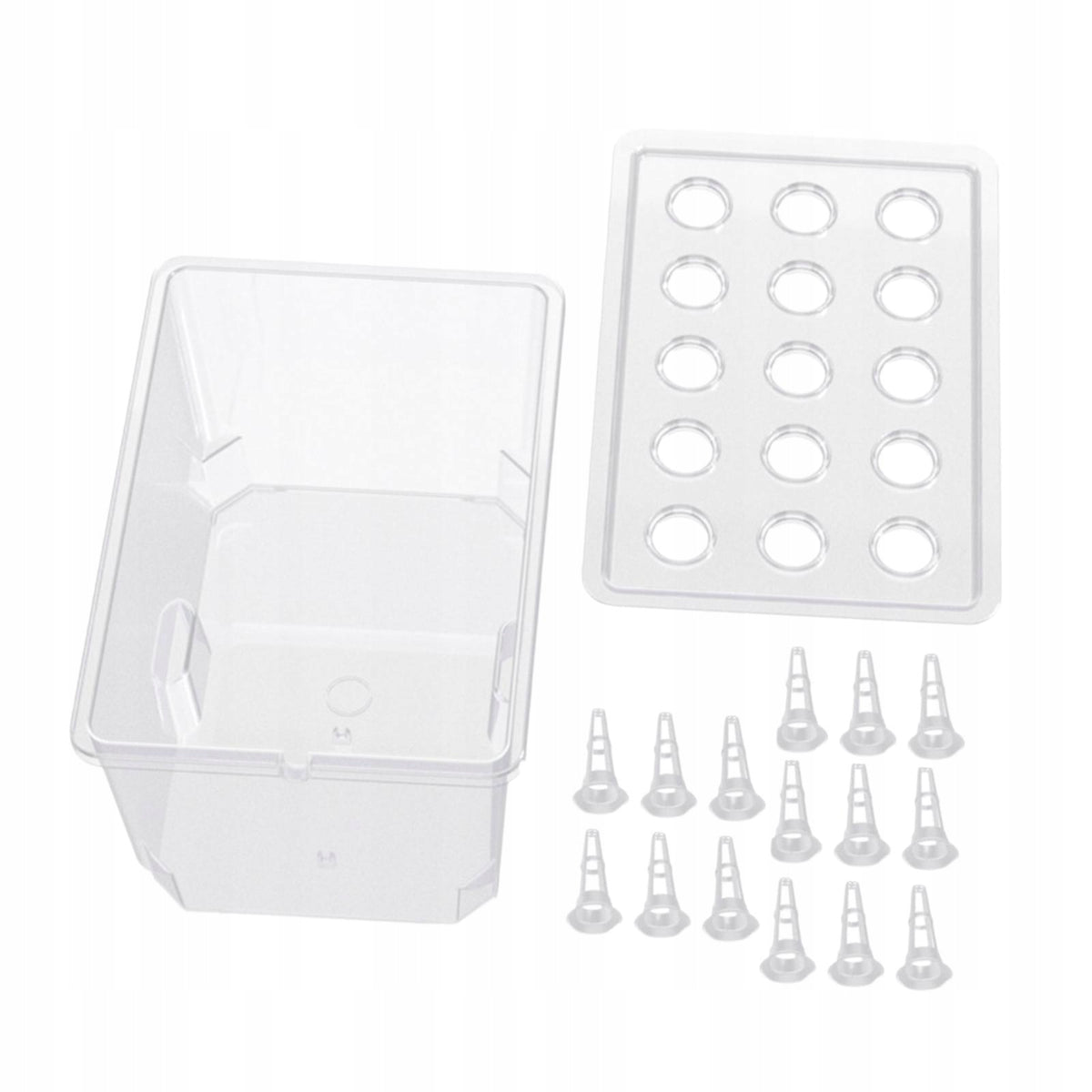 Hydroponic Growing System Kit Easy to Use Gardening Practical Clear Packaging status original