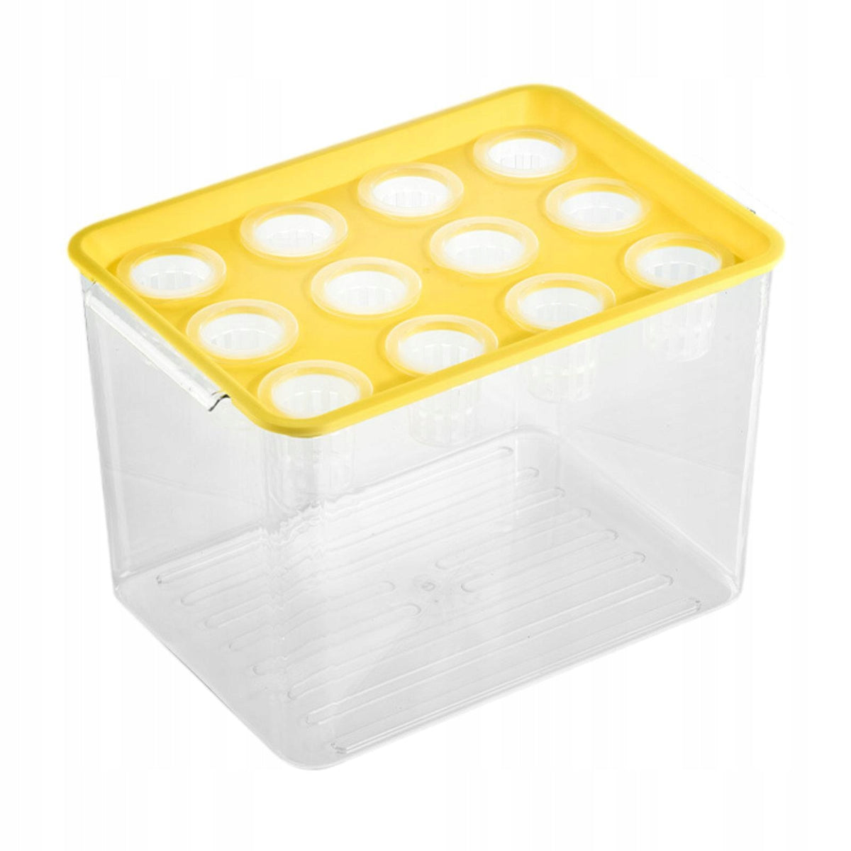 Hydroponic System Growing Kit Microgreens Growing Kit for Indoor Yellow Lid Packaging status original