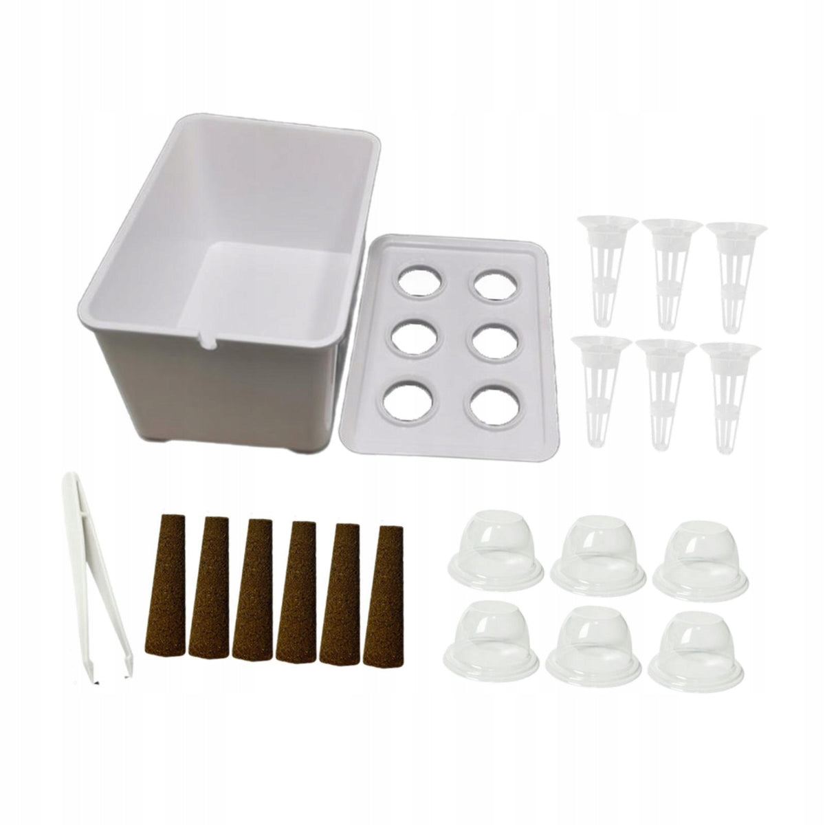Hydroponics Growing System Kit, Gardening System High Performance White Packaging status original
