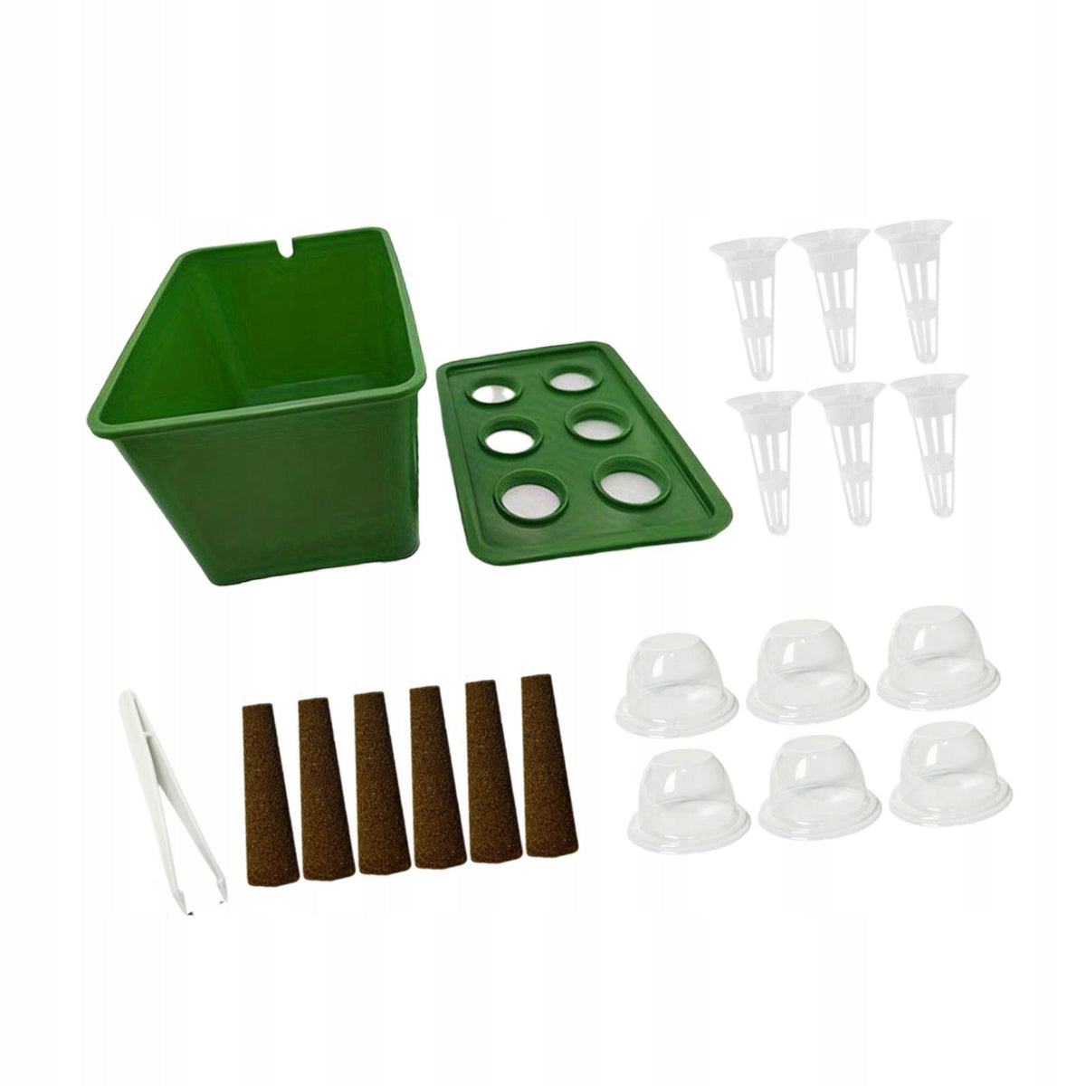 Hydroponics Growing System Kit, Hydroponics Grower Wear Resistant Green