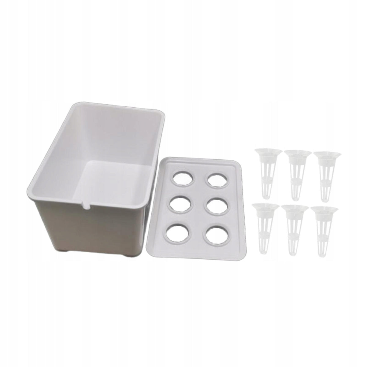 Hydroponics Growing System Wear Resistant Practical Easy to Use White Packaging status original