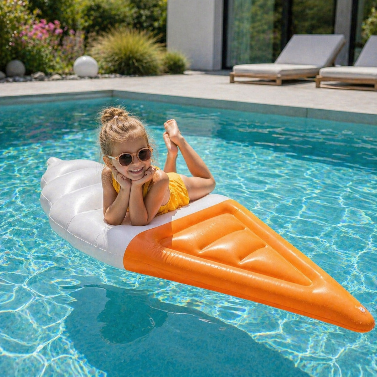 INFLATABLE MATTRESS FOR SWIMMING Ice on a Stick 170x75 cm for Swimming Pool Beach Manufacturer code lód
