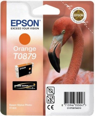 INK ORIGINAL EPSON R1900 T0879 ORANGE