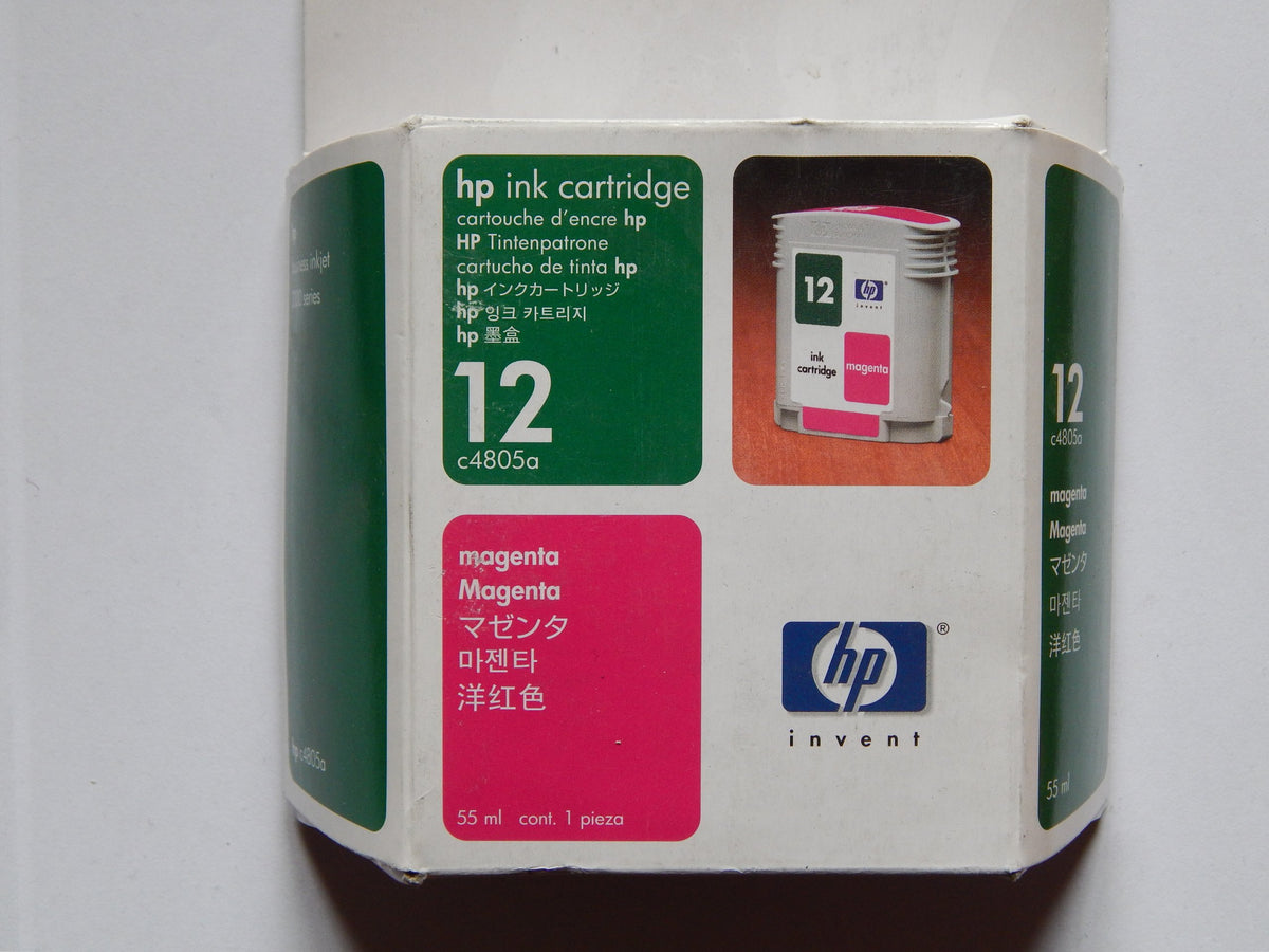 INK ORIGINAL HP 12 MAGENTA C4805A 55ml