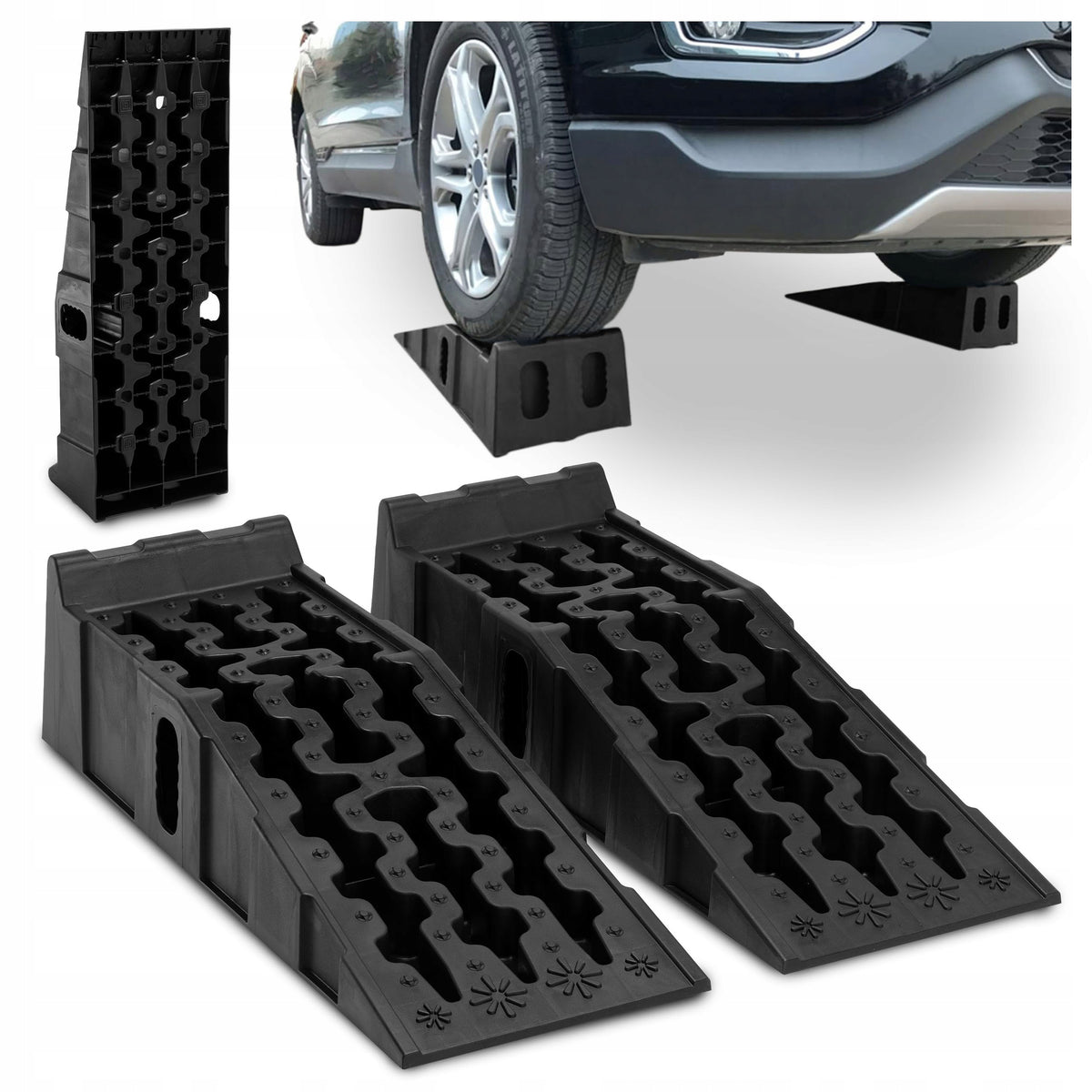 INRUN RAMP AUTOFIX SET OF 2 PIECES UP TO 5 TONS FOR CARS