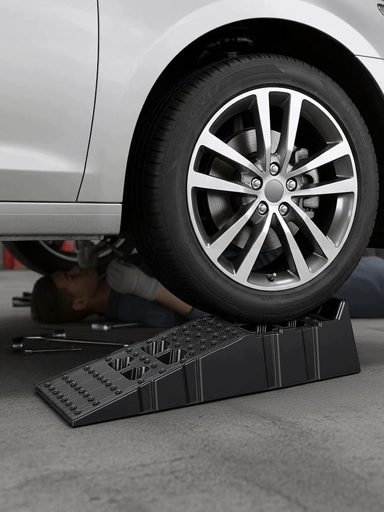INRUN RAMPS CAR INRUNS WORKSHOP RAMP DRIVEWAY 3 TONS 2 PCS Brand no brand