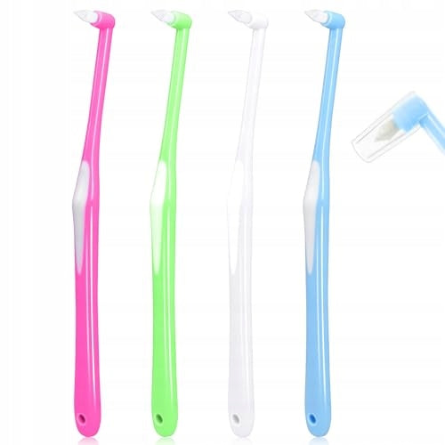 INTERDENTAL BRUSHES INTERSPACE SOFT NYLON SET OF 4 FOR HOME Brand no brand