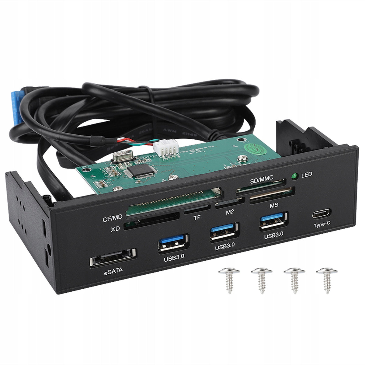 INTERNAL CARD READER PC USB PORT 2.0 M2 XD MS