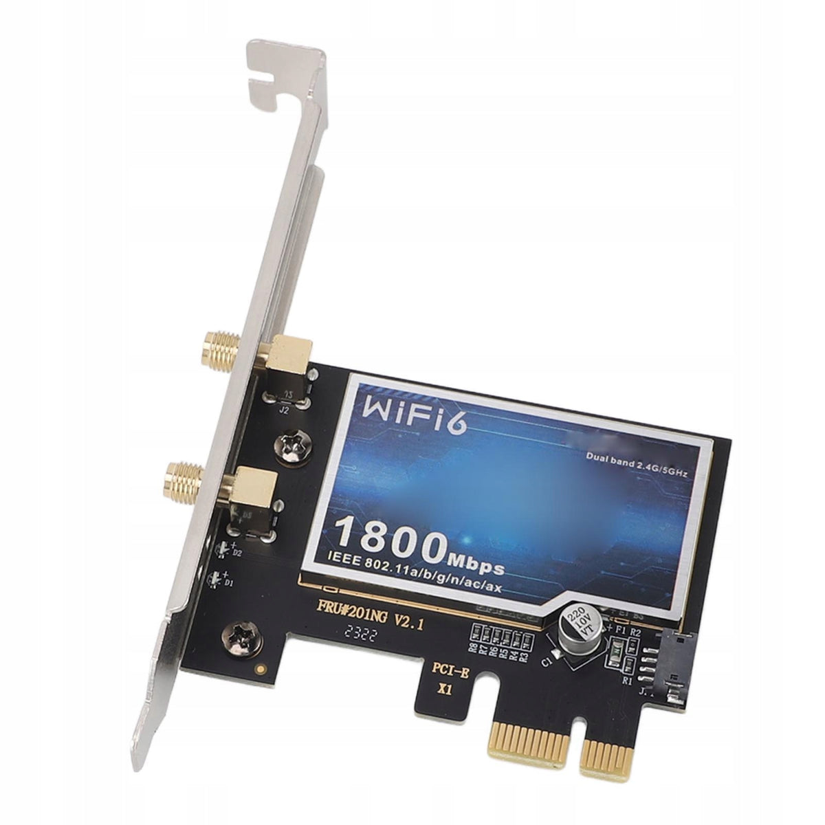 INTERNAL PCI-E DUAL BAND 1800MBPS NETWORK CARD