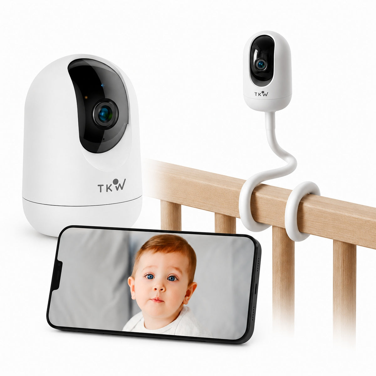 INTERNAL WiFi CAMERA with 4MP 1080P HD Handle IR Rotation DETAIL APP