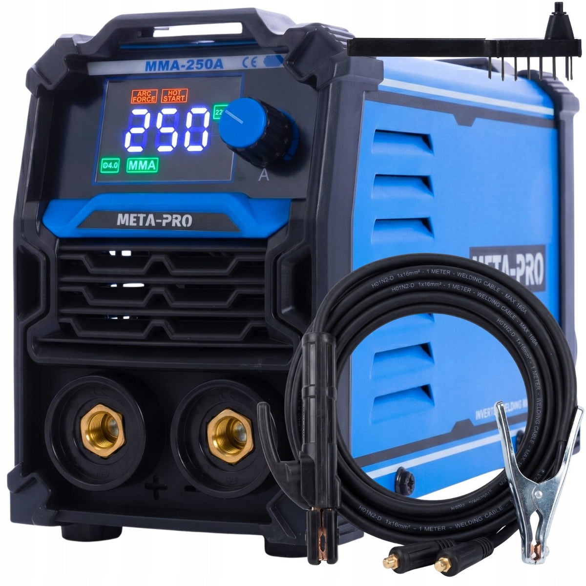INVERTER WELDING MACHINE MMA 250A LCD META-PRO