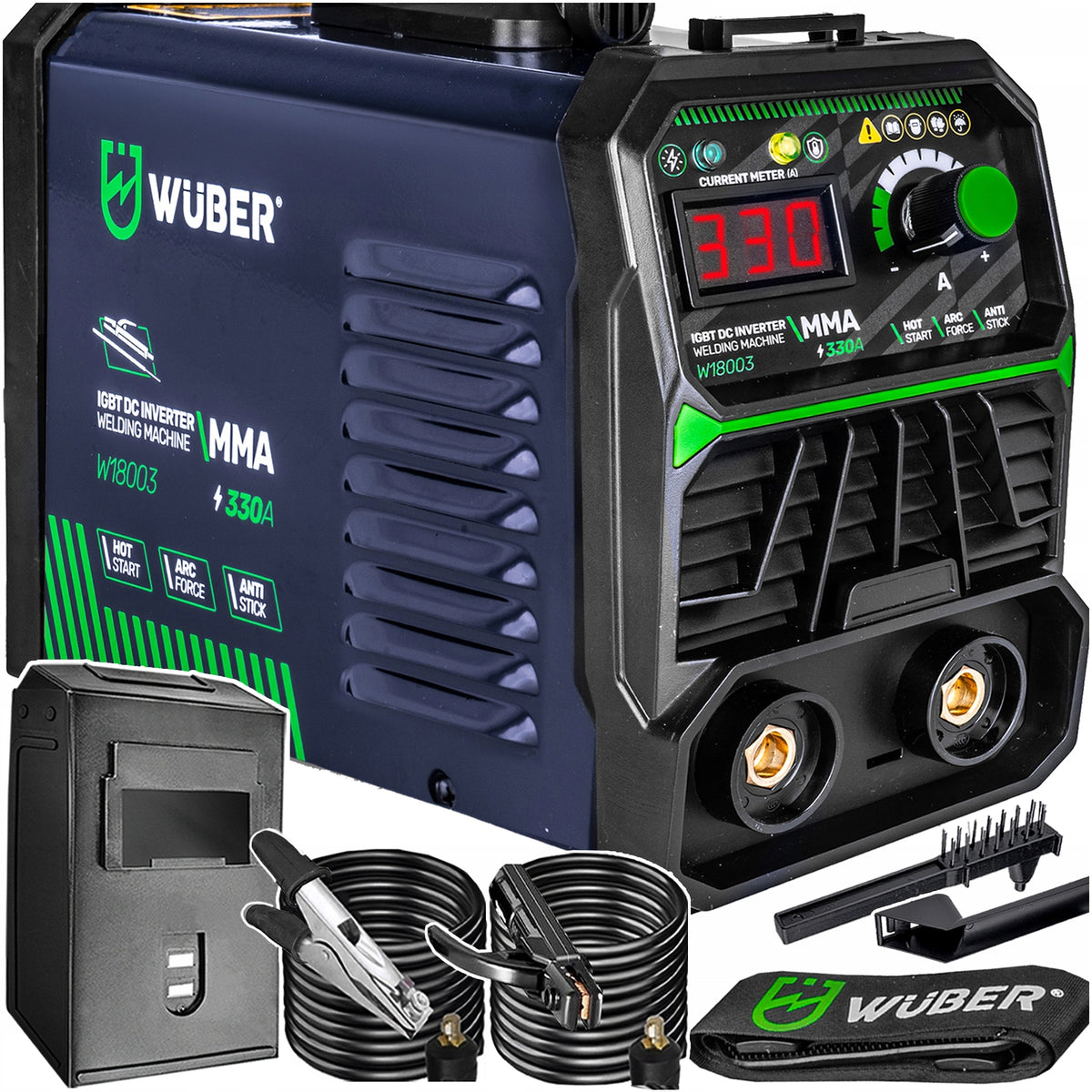 INVERTER WELDING MACHINE MMA POWERFUL IGBT HOT START ANTI STICK 330A