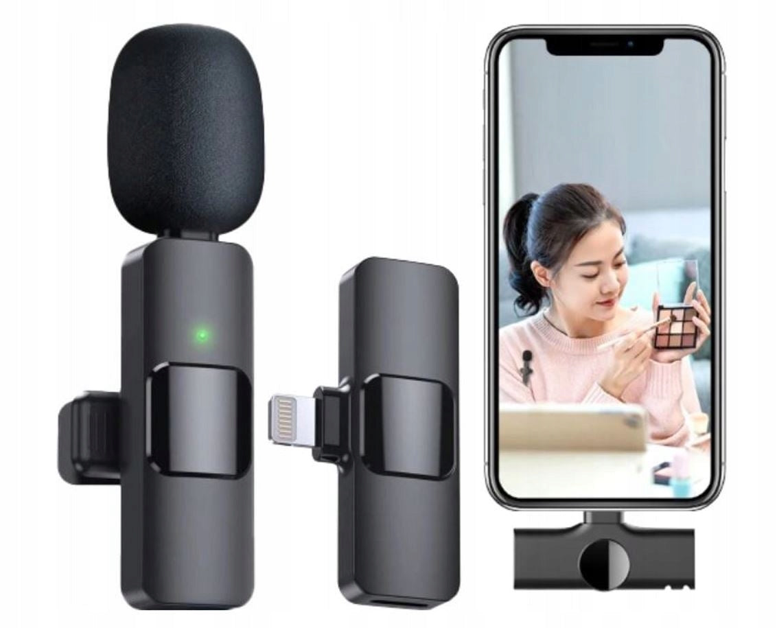 IOS IPHONE WIRELESS TIE MICROPHONE