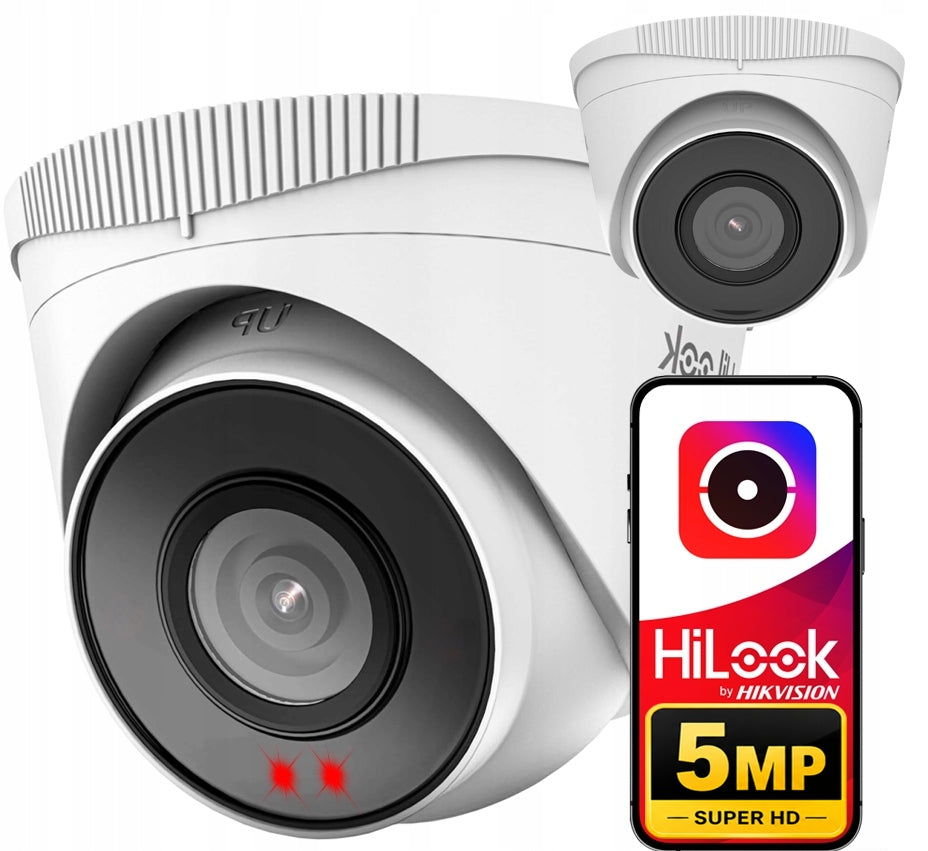 IP Camera 5MP 3K Outdoor HiLook by Hikvision IPCAM-T5 Infrared 30m
