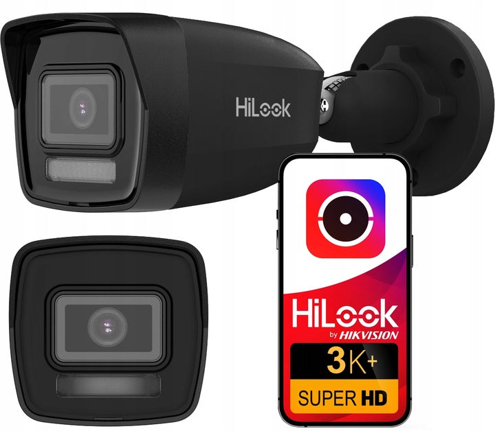 IP Camera 6Mpx 3K+ IPC-B160HA-LU BLACK + IR LED Can Application Detection Packaging status original