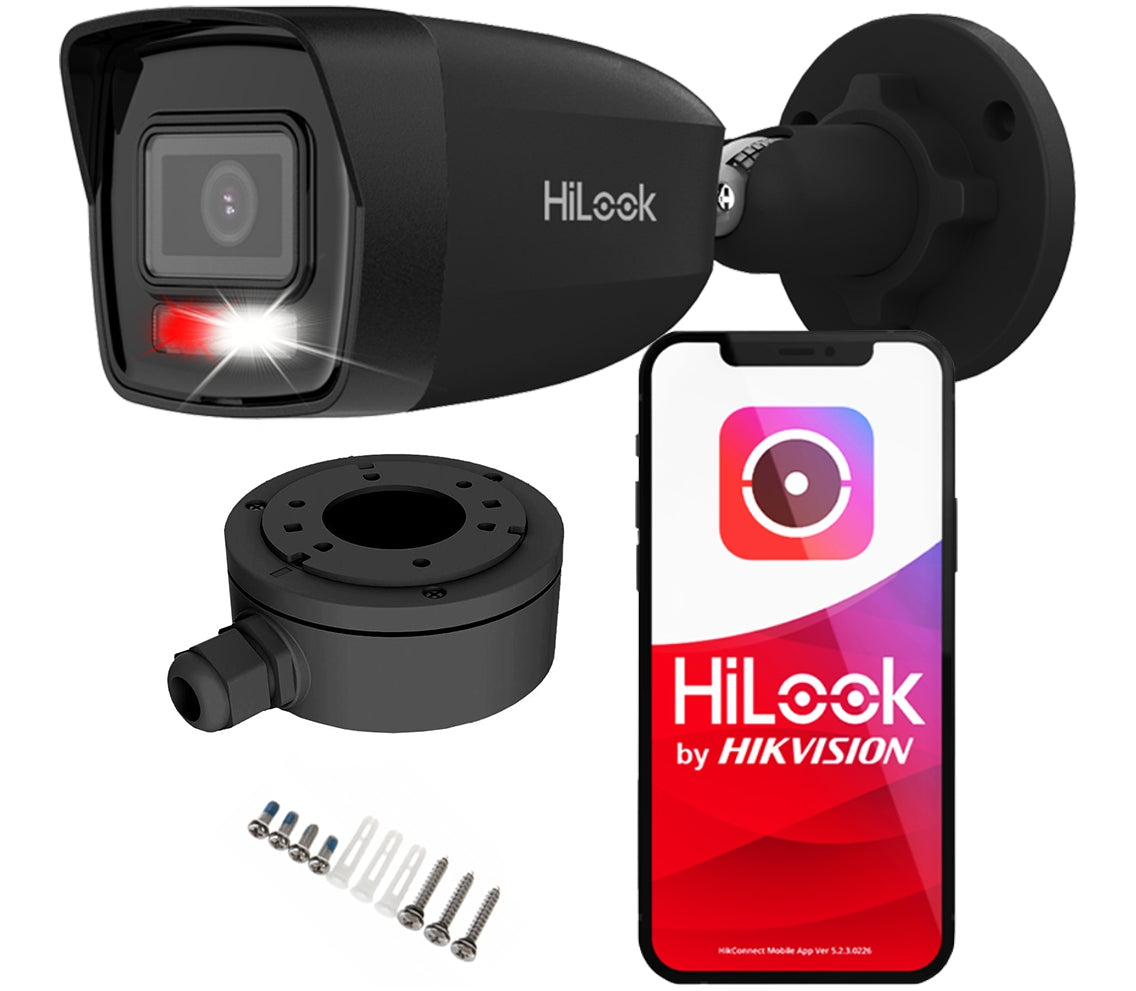 IP Camera 6Mpx 3K+ IPC-B160HA-LU BLACK + IR LED Can Application Detection