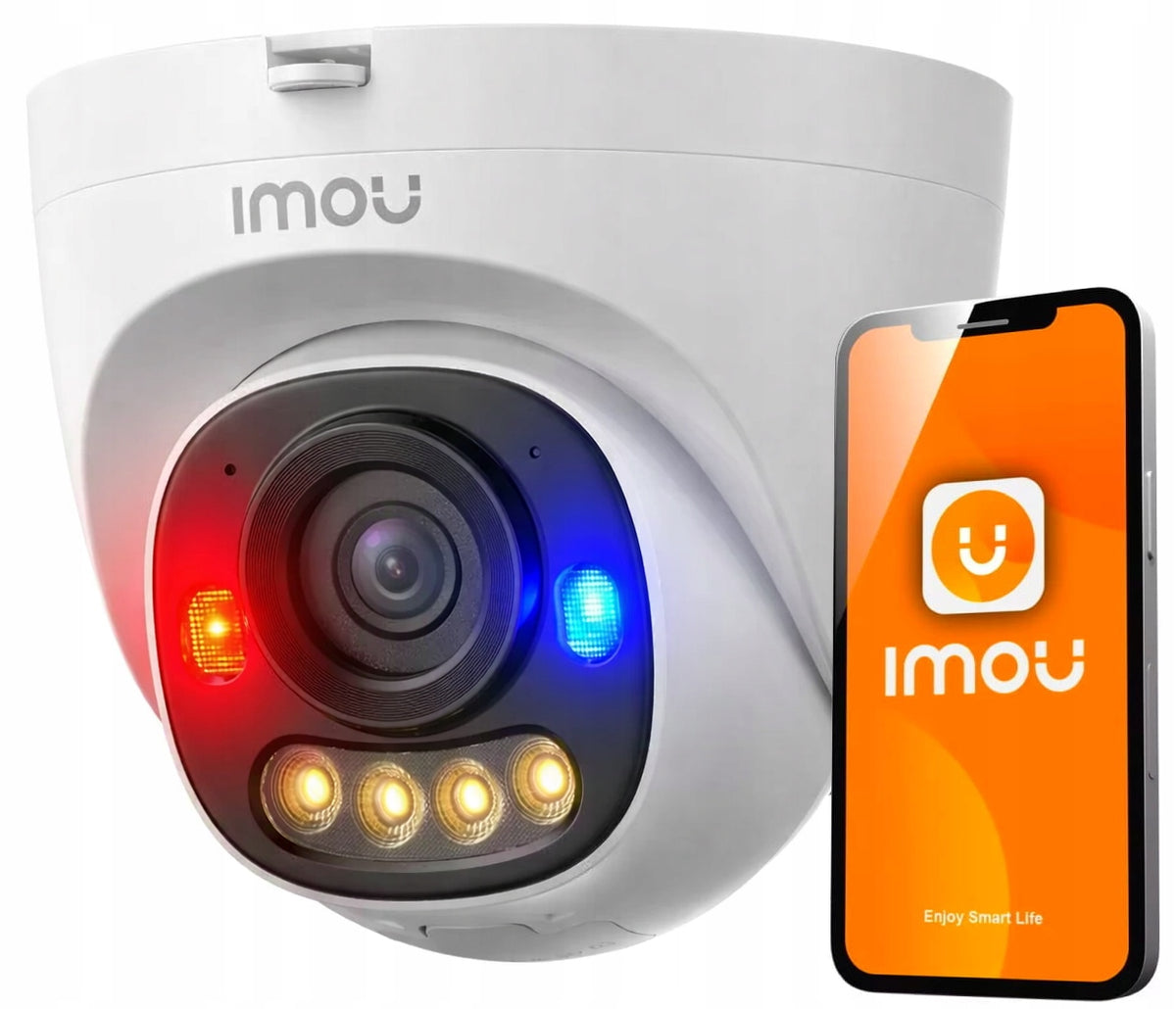 IP Camera IMOU 5MP/3K PoE 2x IPC-PS8D-5V0 Dome LED Motion Detection AI Packaging status original