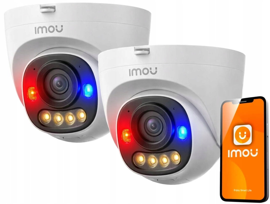 IP Camera IMOU 5MP/3K PoE 2x IPC-PS8D-5V0 Dome LED Motion Detection AI