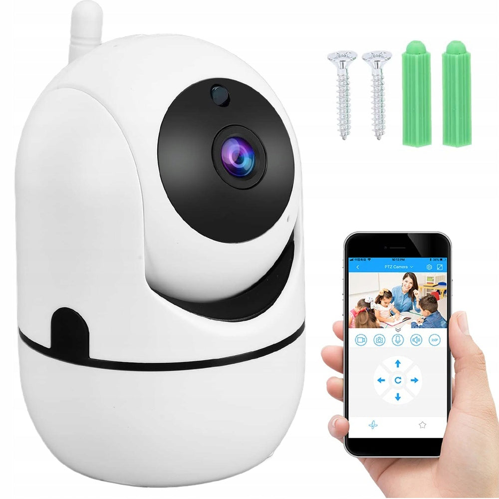 IP WIFI CAMERA BABY MONITOR ELECTRONIC ROTATING HD AUDIO HOME INDOOR