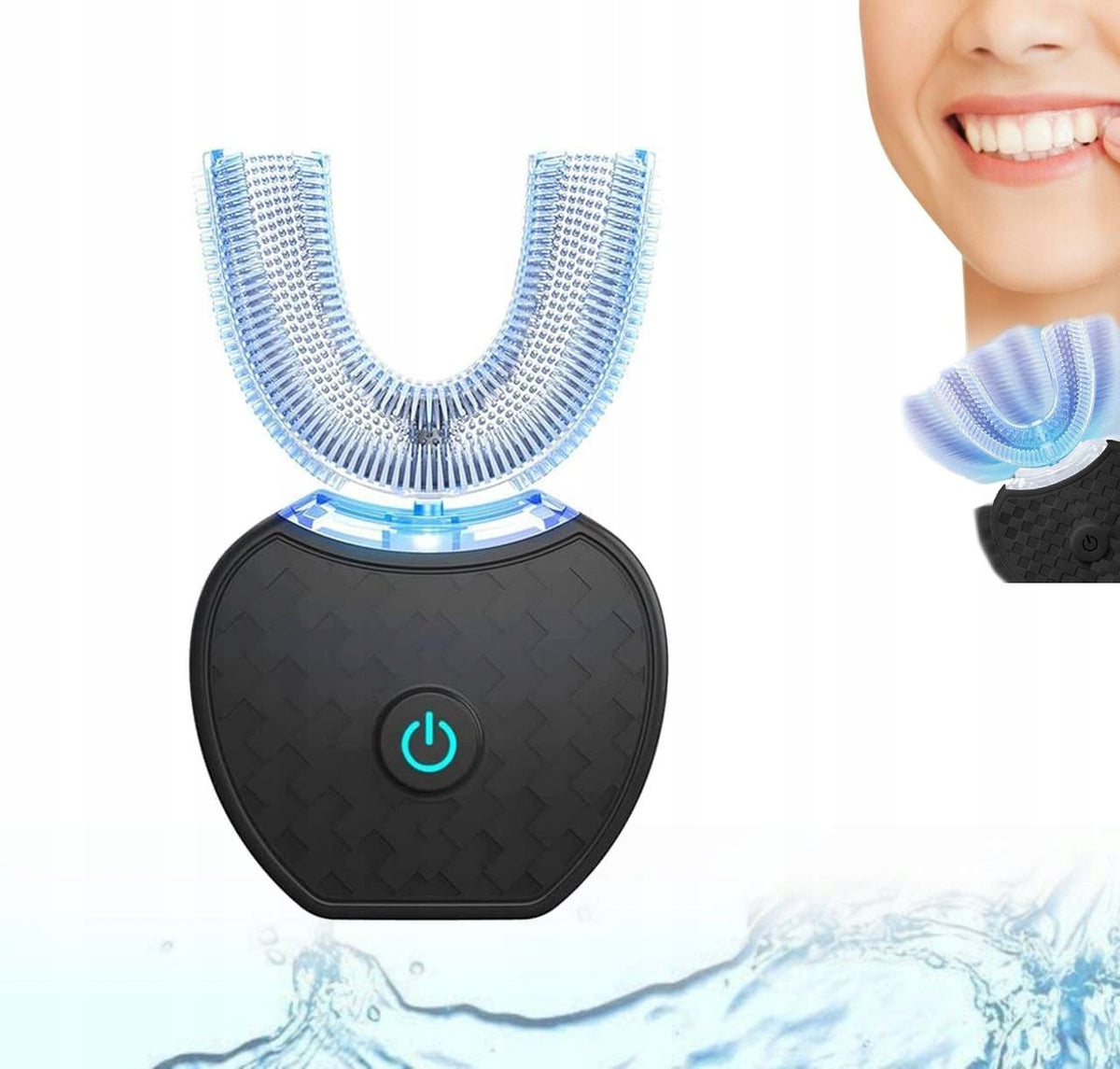 IPX7 Waterproof Adult Electric Ultrasonic Toothbrush
