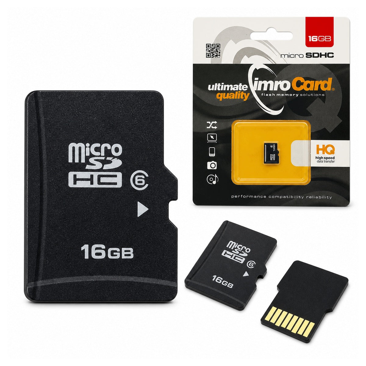 Imro memory card 16GB microSDHC class 6