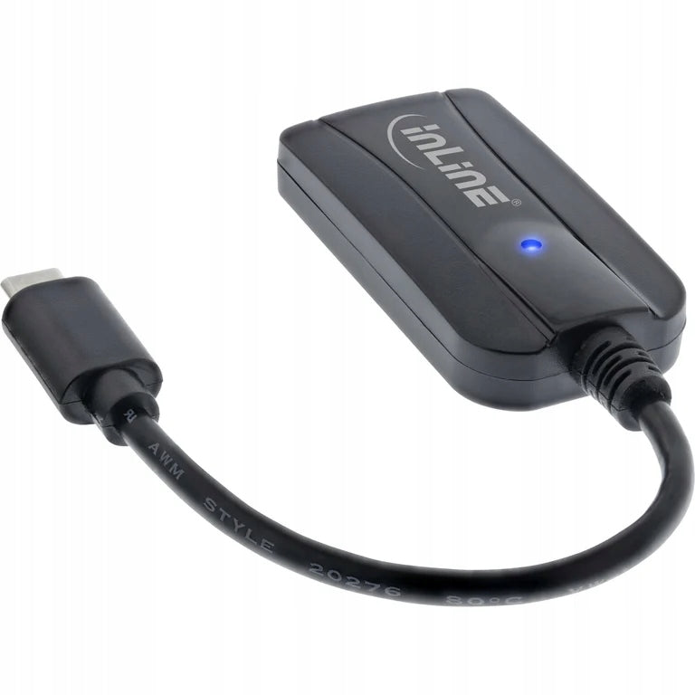InLine 66772C USB 3.2 Gen 1 (3.1 Gen 1) Type-C Card Reader Black Manufacturer InLine