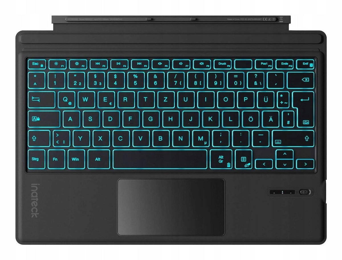Inateck KB02027 QWERTZ Bluetooth Black