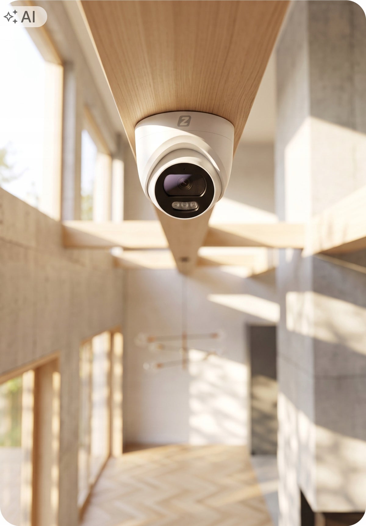 Indoor PoE IP Camera 4MPx 4MP 20M IR 3.6mm + AUDIO Packaging status original