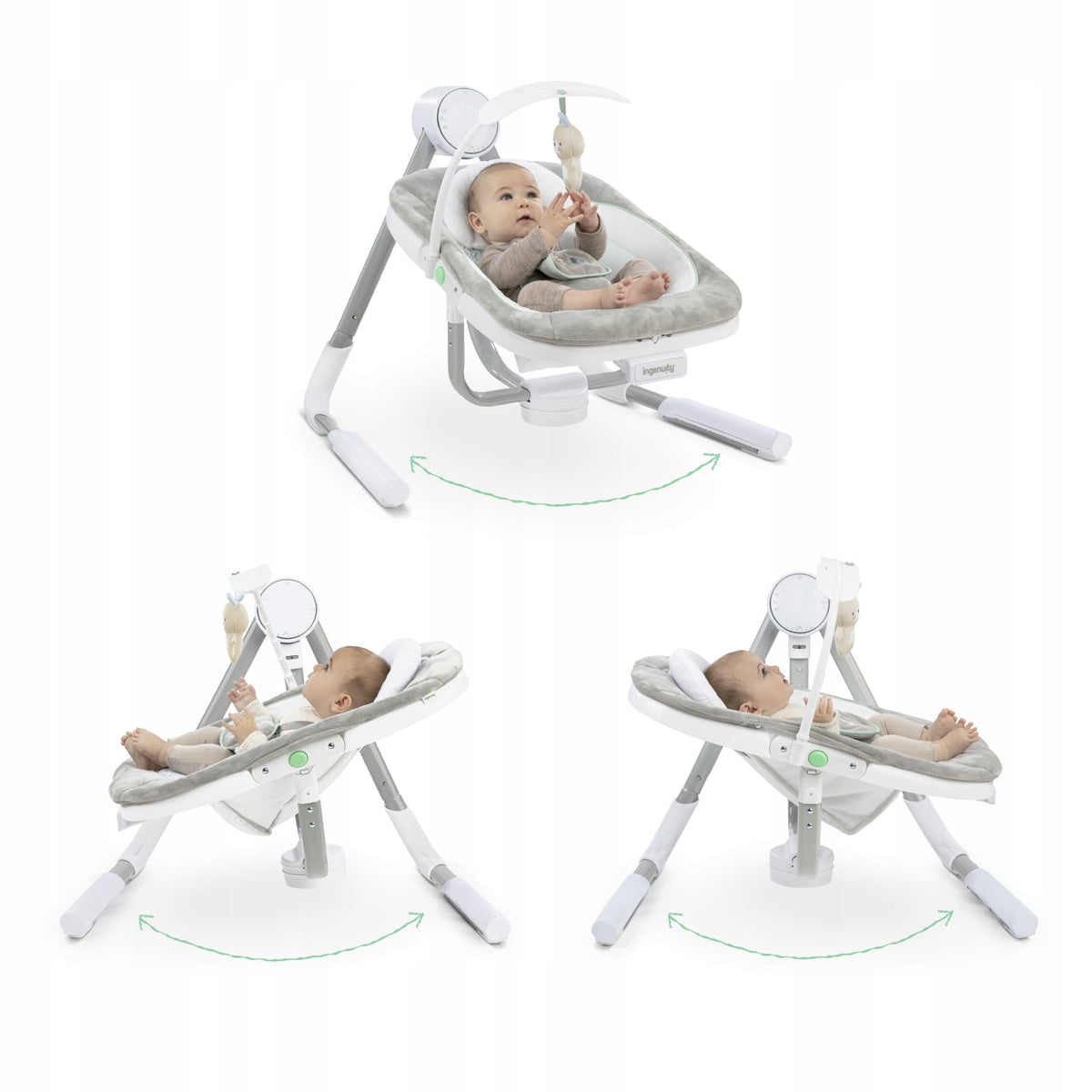 Infant Swing 2in1 With USB Vibration Ingenuity