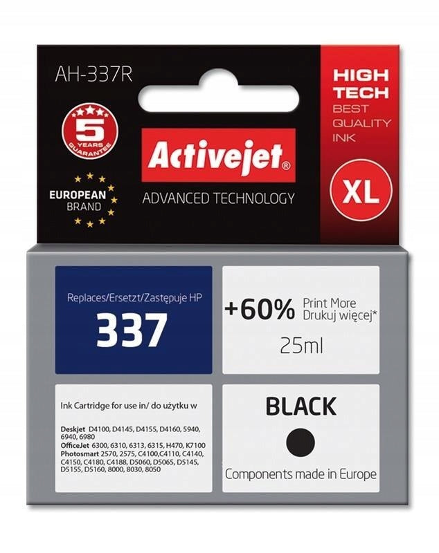 Ink ActiveJet AH-337R for HP black (black)