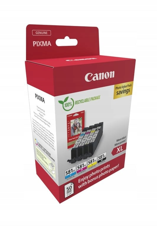 Ink Canon CLI-581XL 2052C006 set Color set