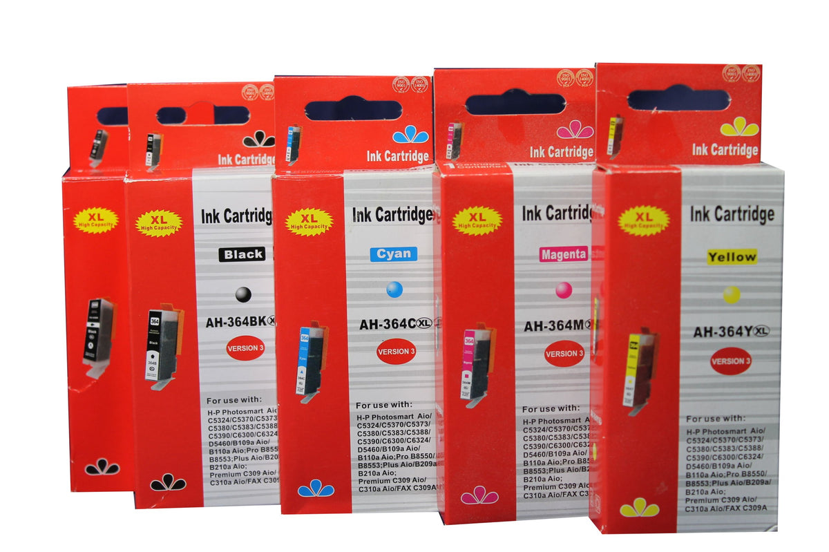 Ink HP 364XL C5300 D7560 7510 C5460 B210A Replacement
