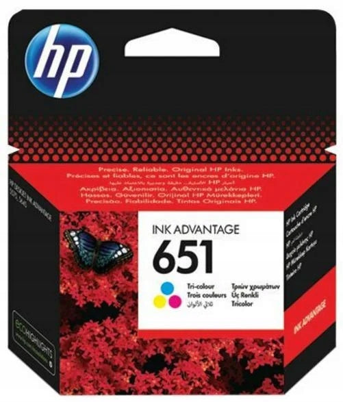 Ink HP 651 Coloured C2P11AE
