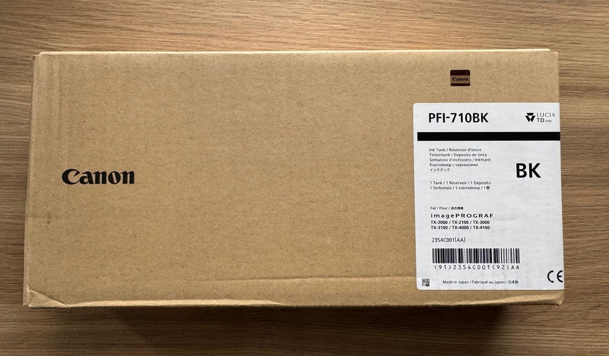 Ink PFI-710 BK for Canon