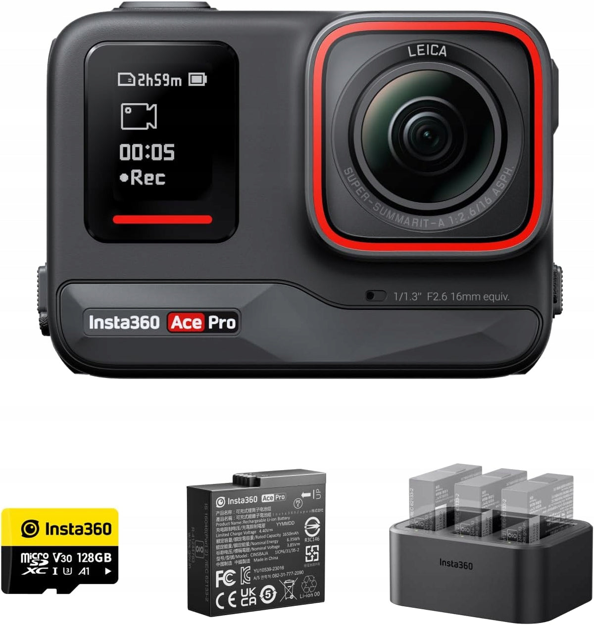 Insta360 AcePro Waterproof Sports Camera 4K 2024