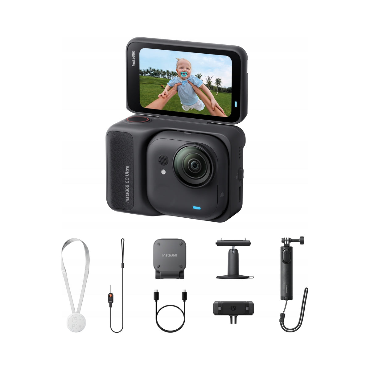 Insta360 GO Ultra Creator Bundle (Midnight Black)