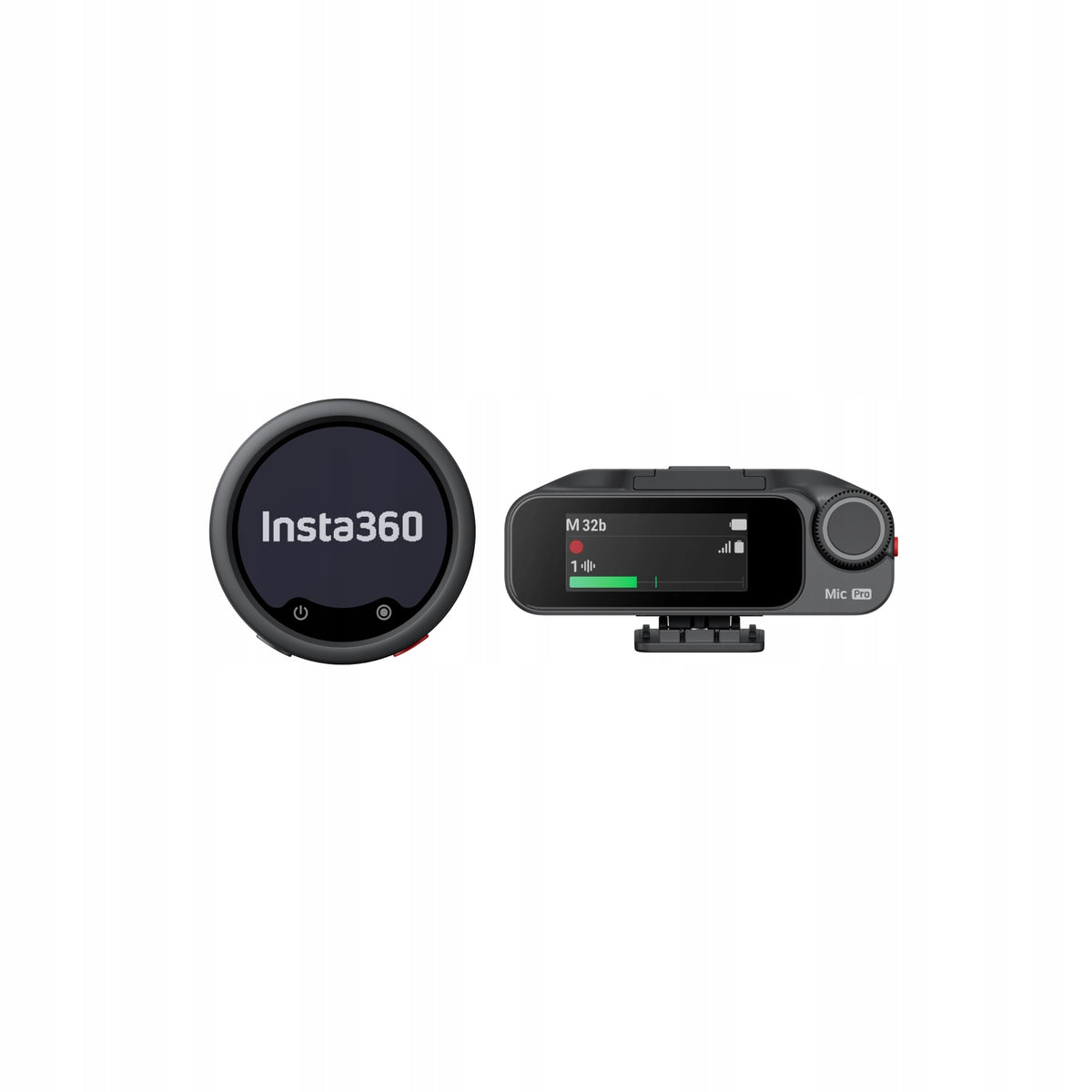 Insta360 Mic Pro 1 TX + 1 RX - microphone with built-in display