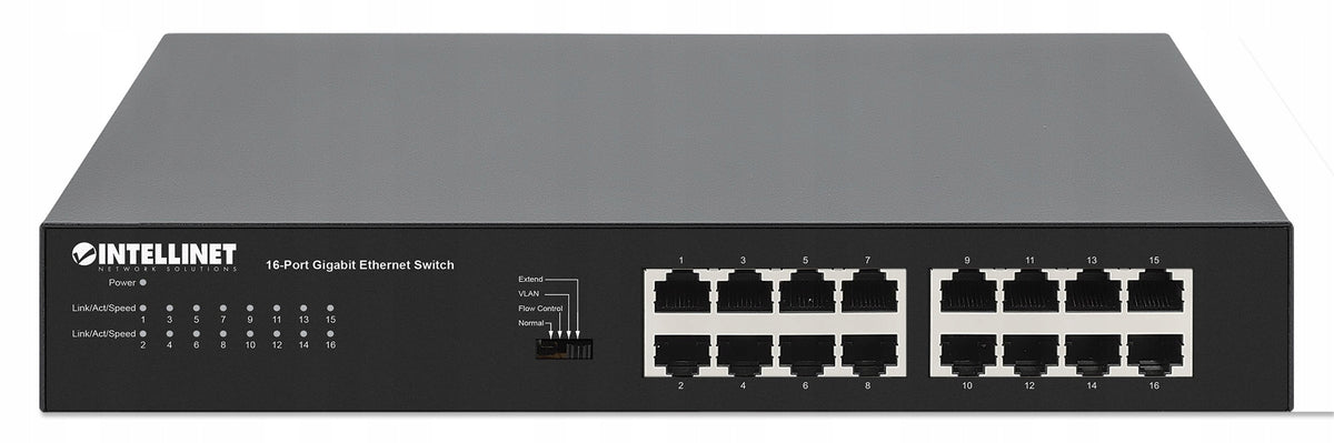 Intellinet Gigabit Switch 16 Ports RJ45 Manual VLAN